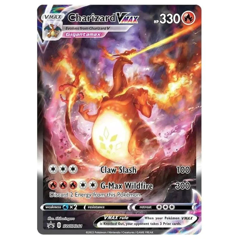 Charizard V, VSTAR & VMAX - SWSH260, 261, 262 Black Star Promo - Sealed (Förseglad) - Image 3