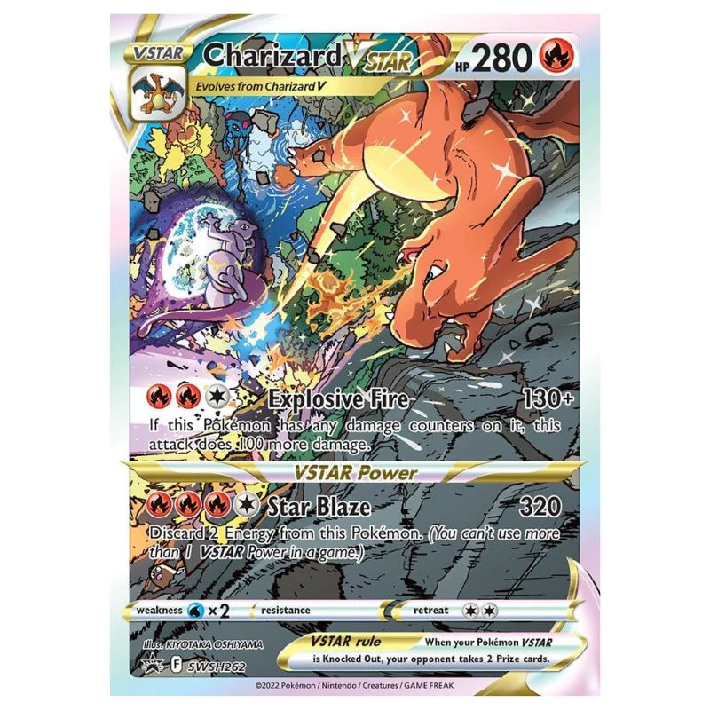 Charizard V, VSTAR & VMAX - SWSH260, 261, 262 Black Star Promo - Sealed (Förseglad) - Image 4
