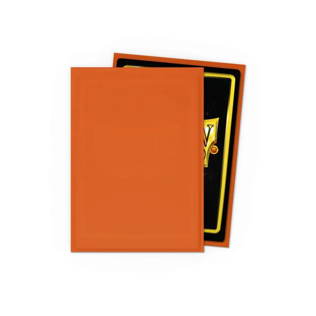 Dragon Shield: Standard Sleeves - 100st - Tangerine - Image 2