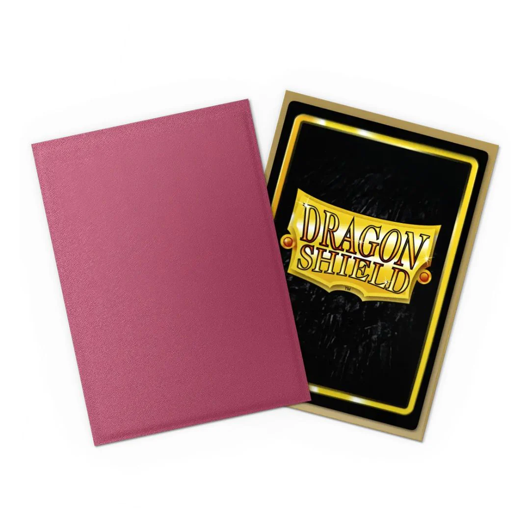 Dragon Shield: Standard Sleeves Dual Matte - 100st - Pomegranate & Gold - Image 2