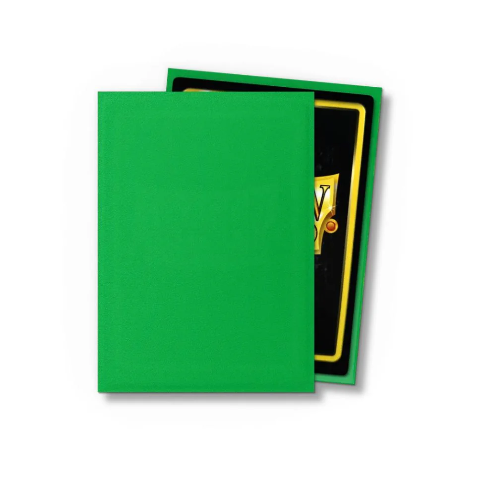 Dragon Shield: Standard Sleeves Matte - 100st - Apple Green - Image 2