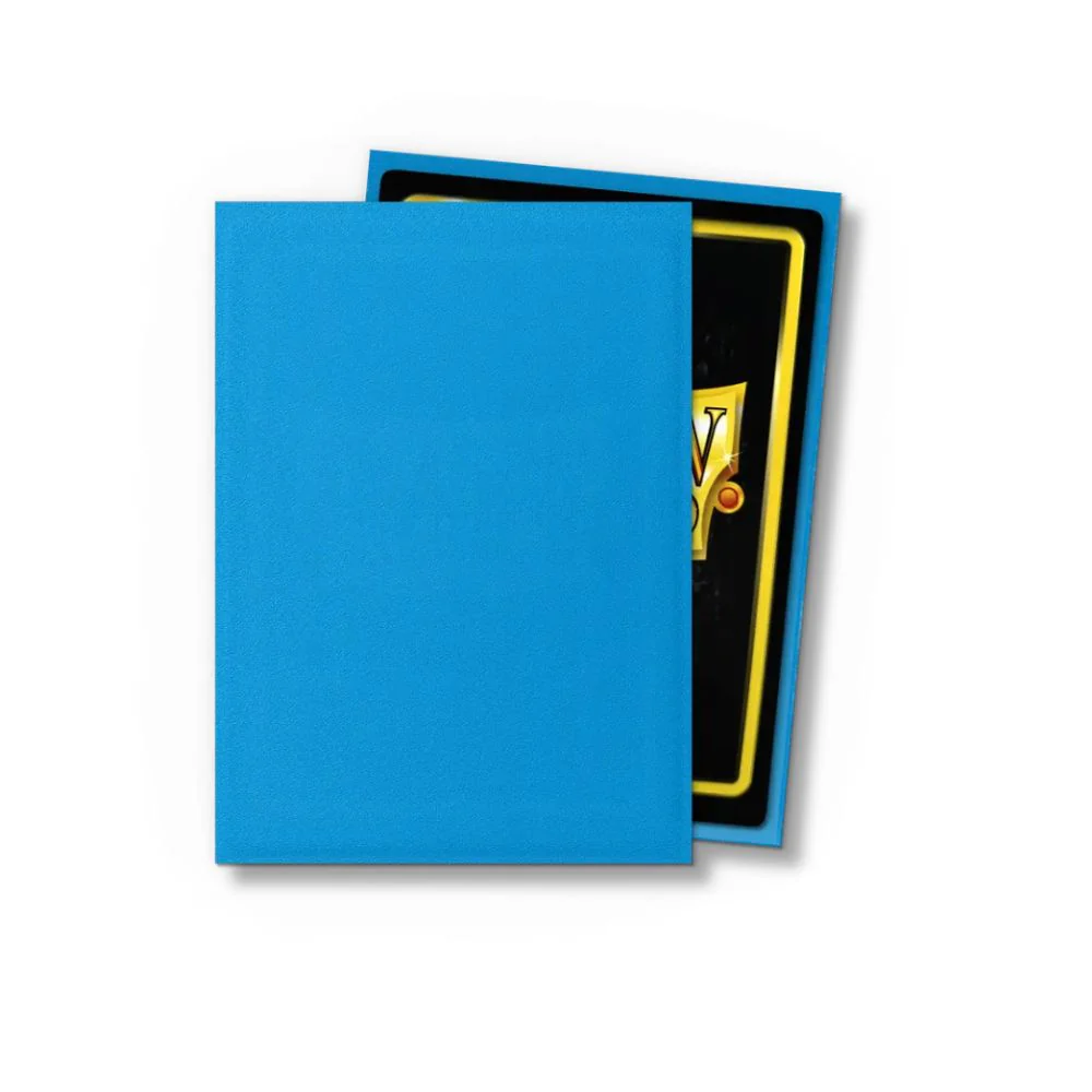 Dragon Shield: Standard Sleeves Matte - 100st - Sapphire - Image 2