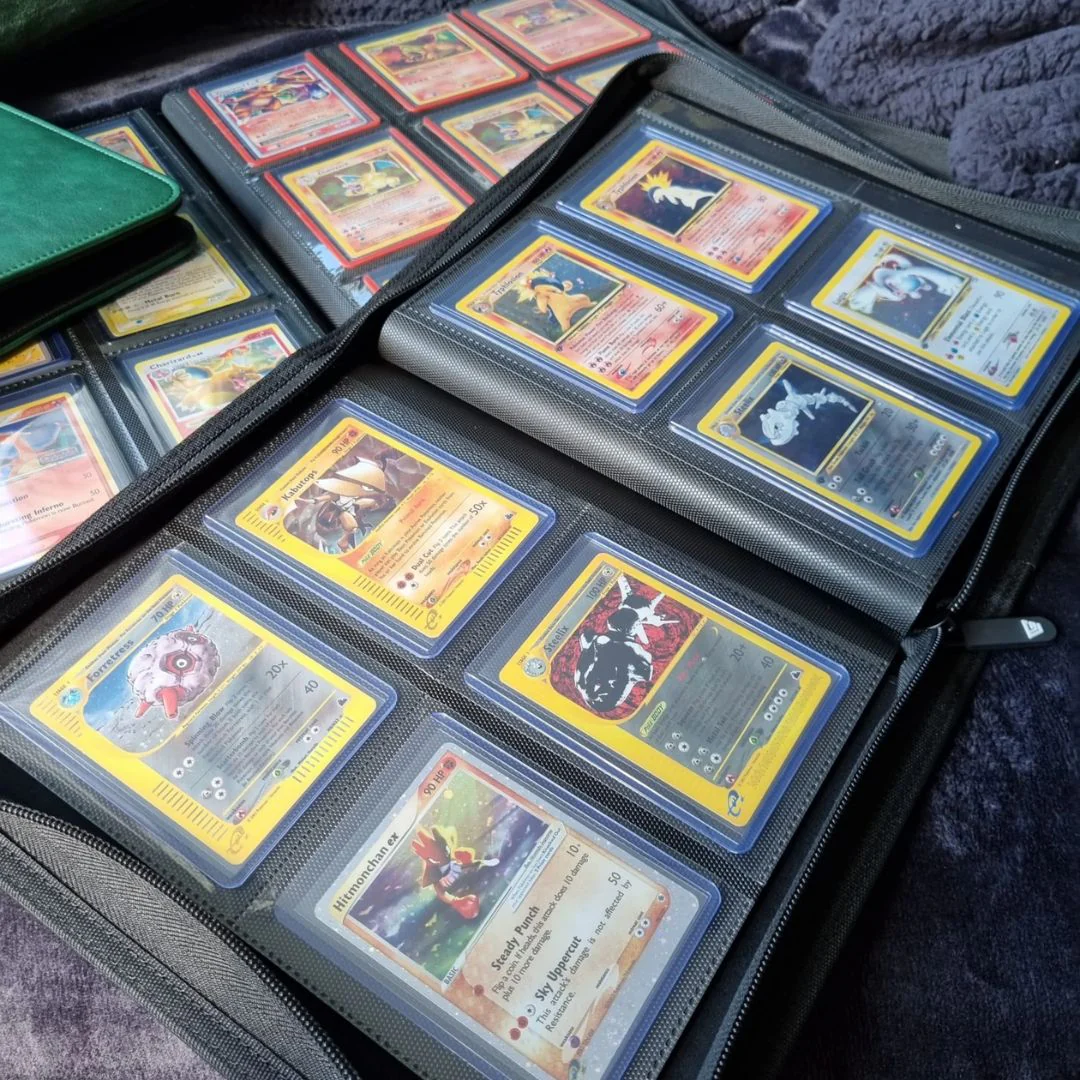 Gemloader: Premium Toploader Fit Collector's Binder (112 Pockets) - Image 10