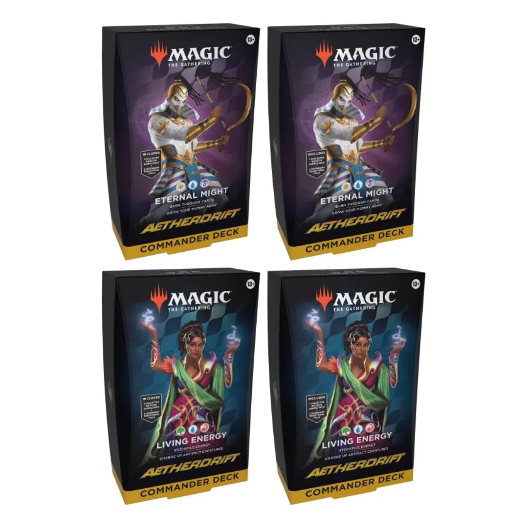 Magic the Gathering - Aetherdrift Commander Deck Set