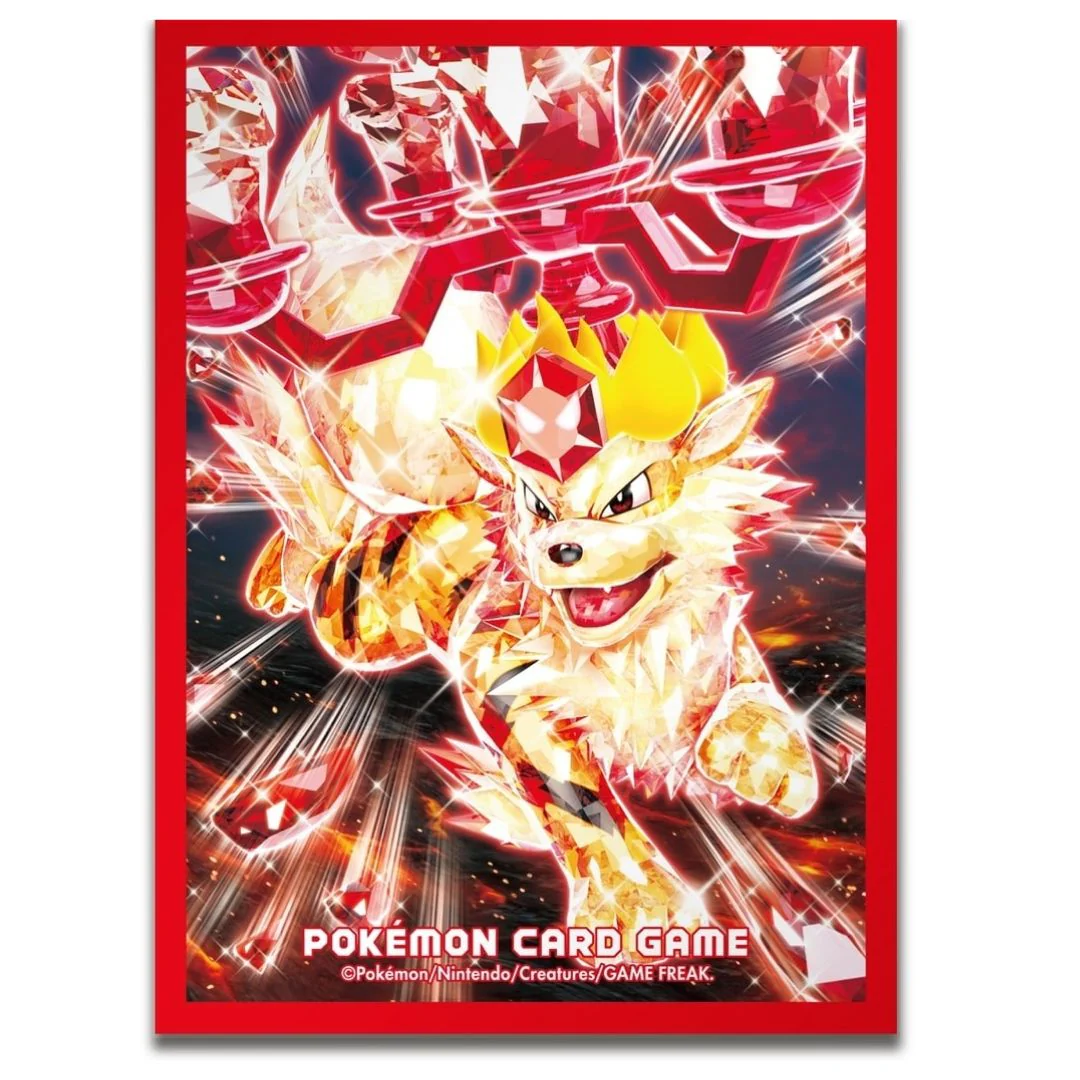 Pokémon Center Japan - Terastal Arcanine Card Sleeves - 64st