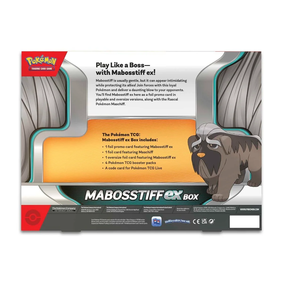 Pokémon TCG: Mabosstiff ex Collection Box - Image 3
