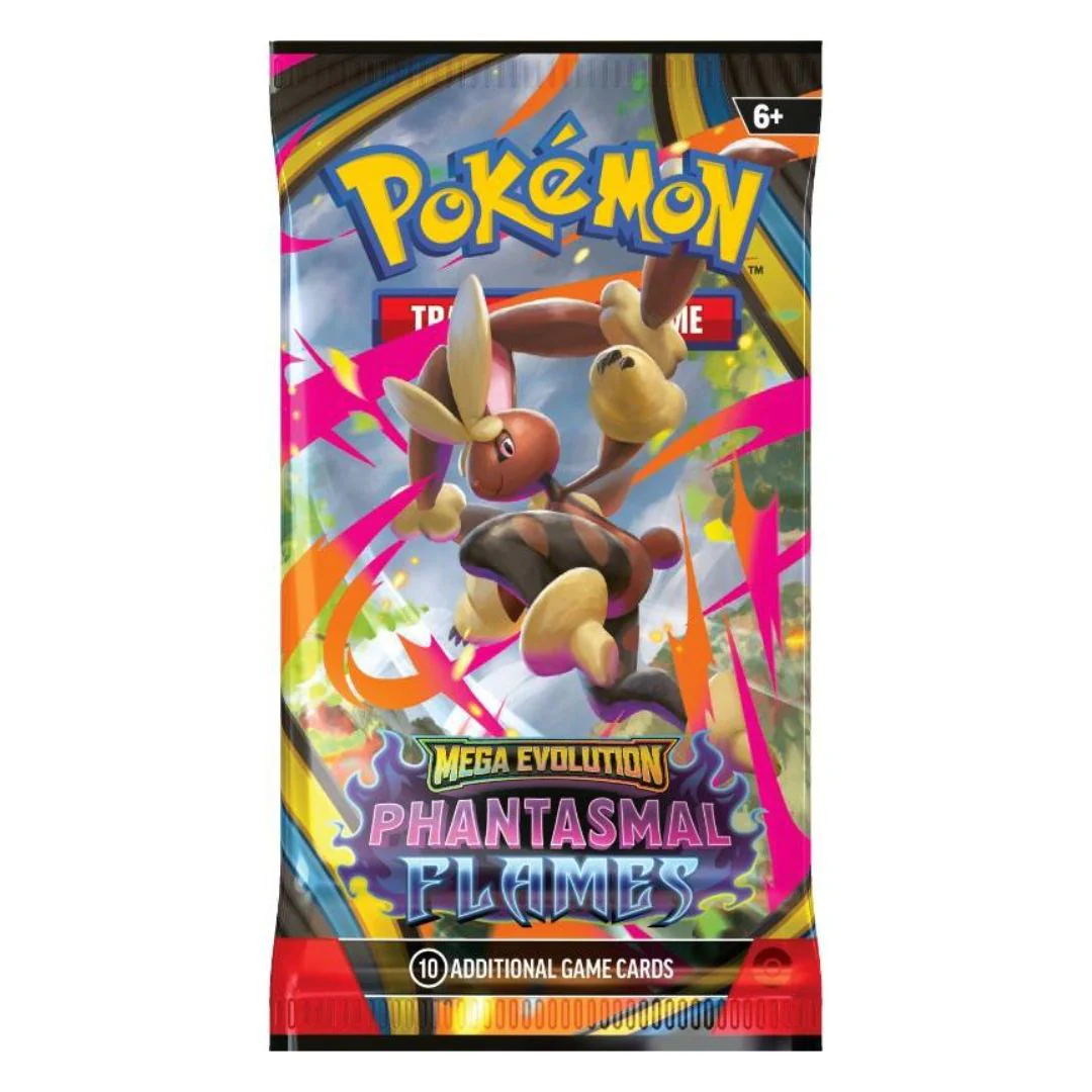 Pokémon Mega Evolution: Phantasmal Flames Booster Pack (MAX 20 PER KUND) - Image 2