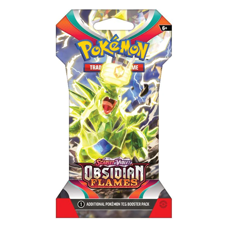 Pokémon Scarlet & Violet 3: Obsidian Flames Sleeved Booster Pack - Image 2