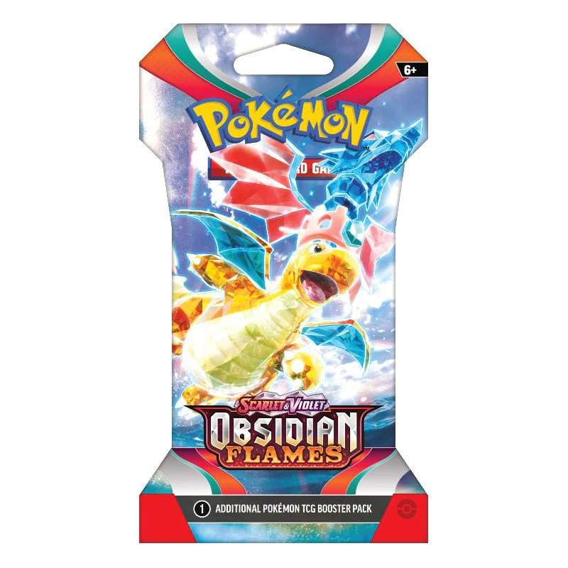 Pokémon Scarlet & Violet 3: Obsidian Flames Sleeved Booster Pack - Image 4