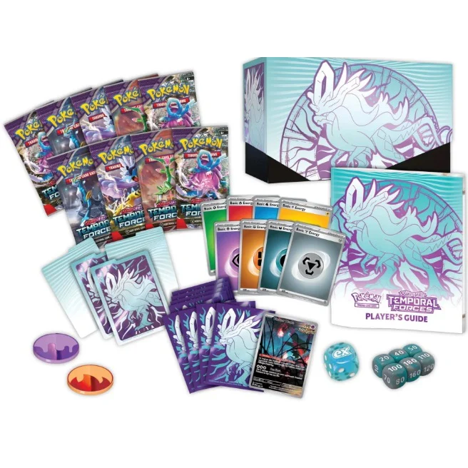 Pokémon Scarlet & Violet 5: Temporal Forces Elite Trainer Box - Walking Wake - Image 2
