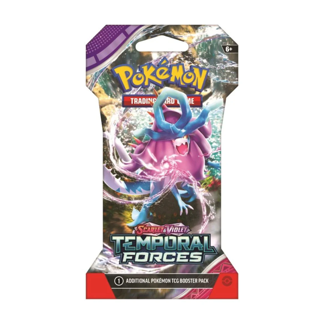 Pokémon Scarlet & Violet 5: Temporal Forces Sleeved Booster Pack - Image 2