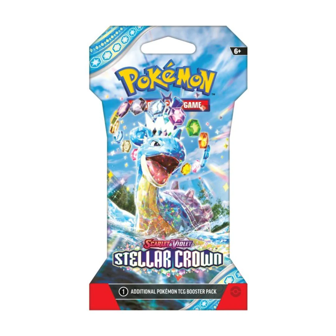 Pokémon Scarlet & Violet 7: Stellar Crown Sleeved Booster Pack - Image 3