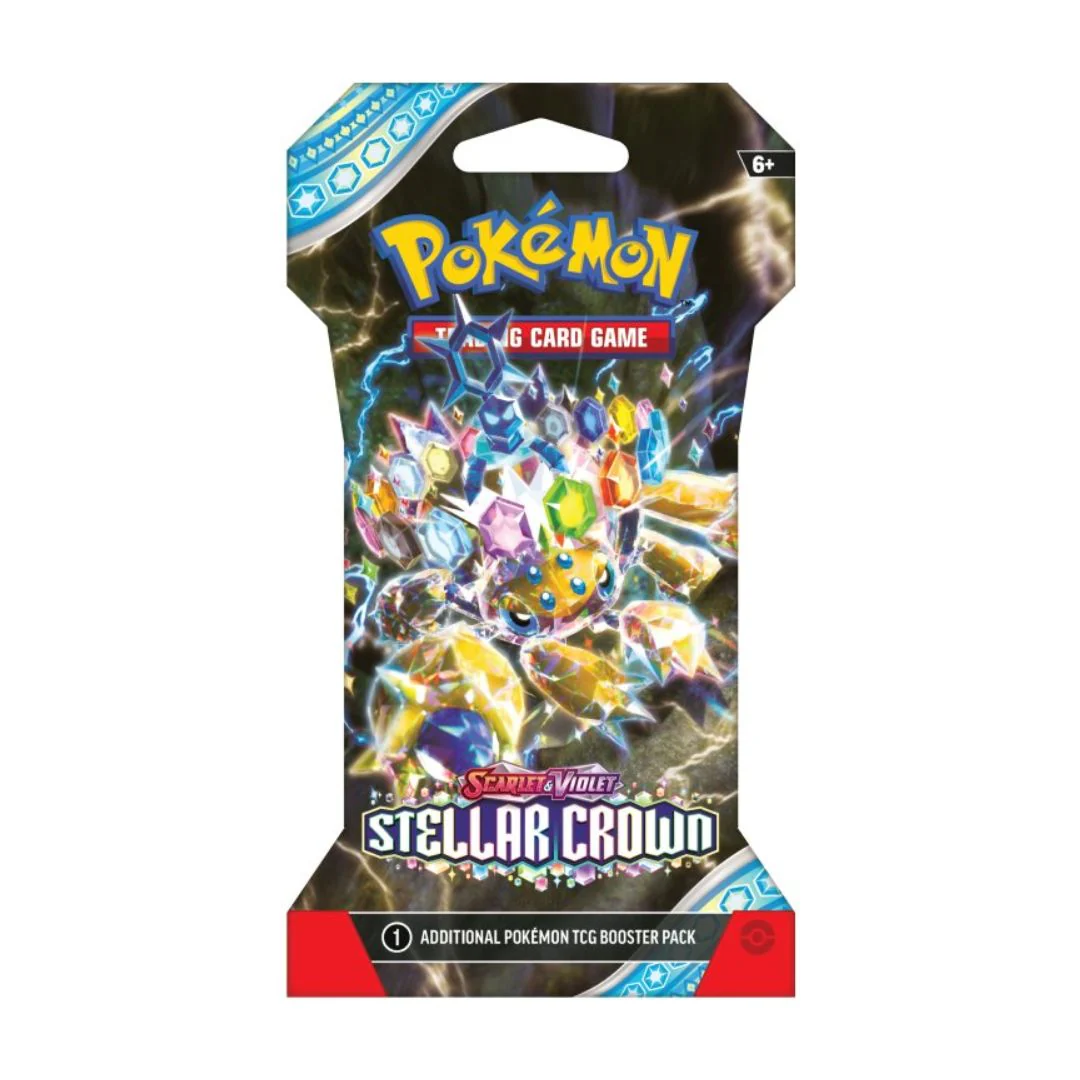 Pokémon Scarlet & Violet 7: Stellar Crown Sleeved Booster Pack - Image 4