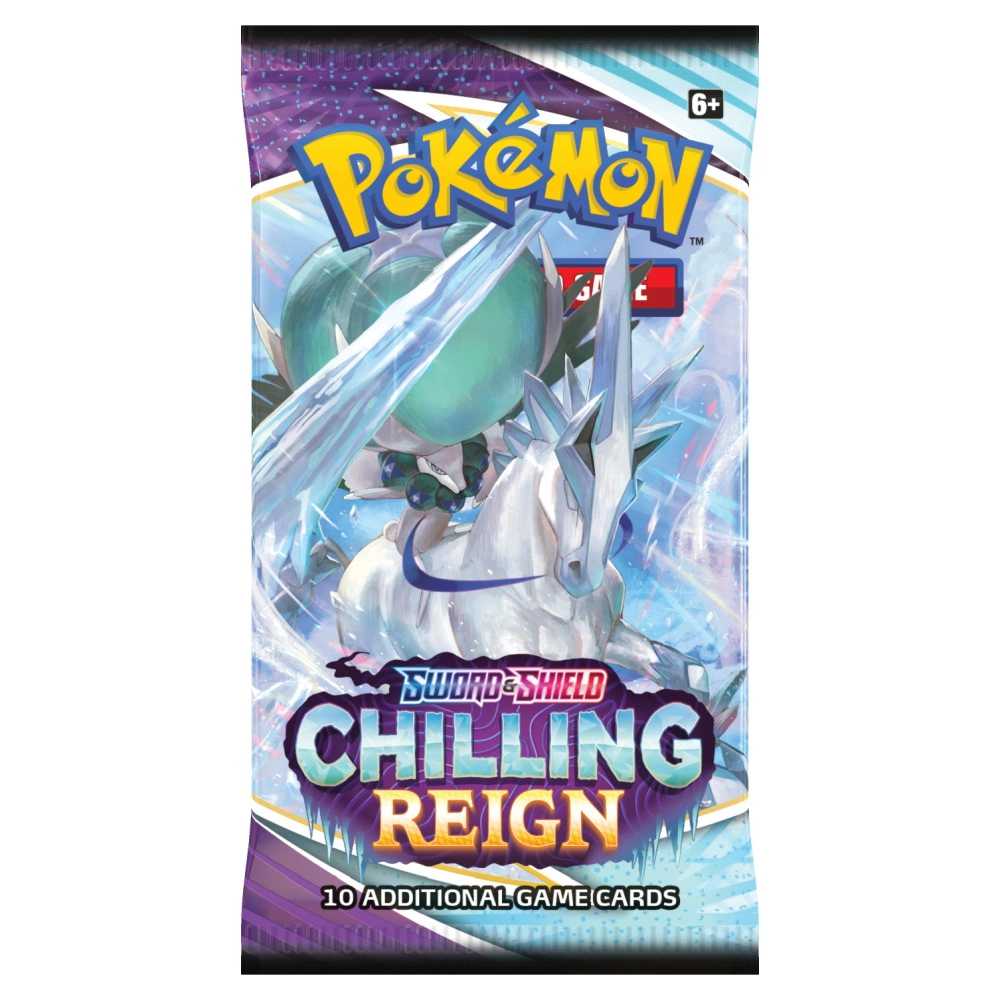 Pokémon Sword & Shield 6: Chilling Reign Booster Pack - Image 2