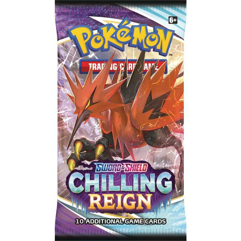 Pokémon Sword & Shield 6: Chilling Reign Booster Pack - Image 4