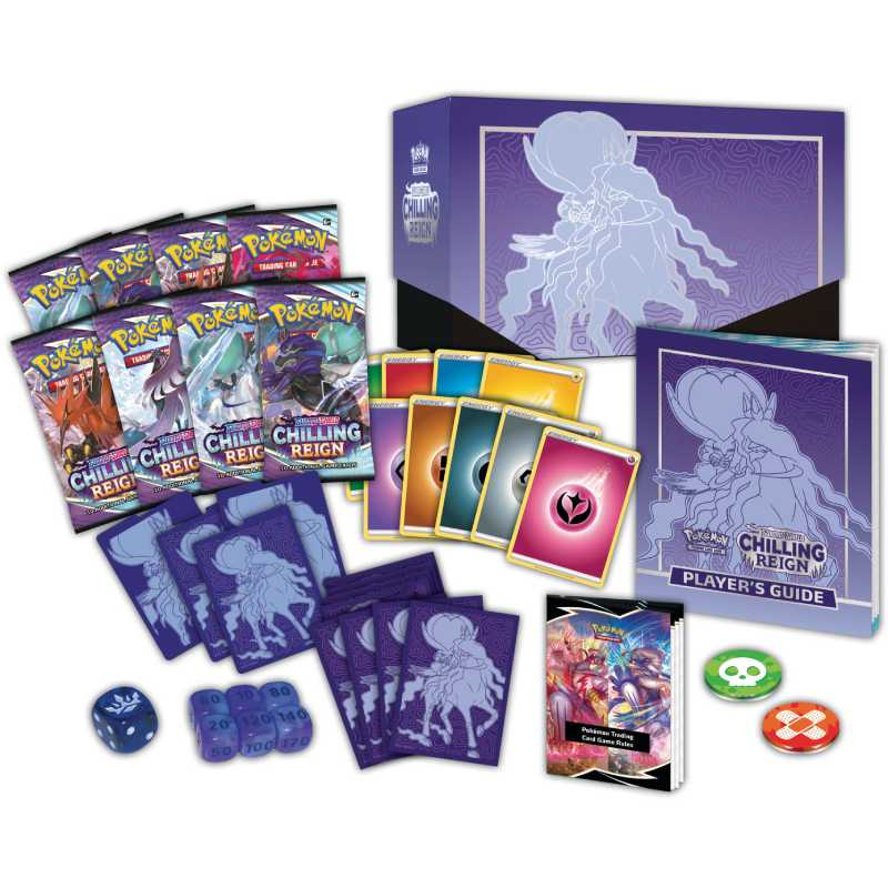 Pokémon Sword & Shield 6: Chilling Reign Elite Trainer Box: Shadow Rider Calyrex - Image 2