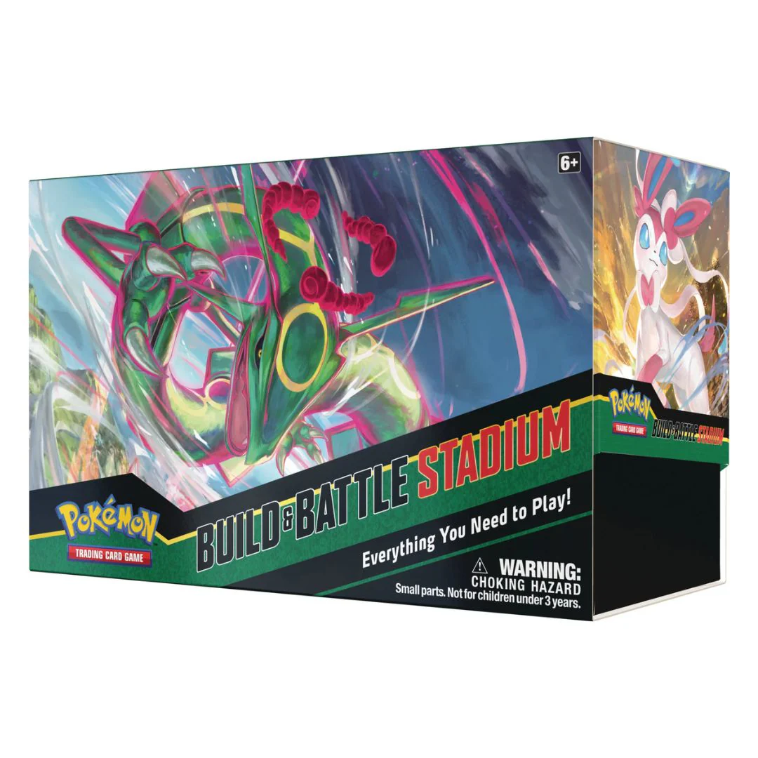 Pokémon Sword & Shield 7: Evolving Skies Build & Battle Stadium Box