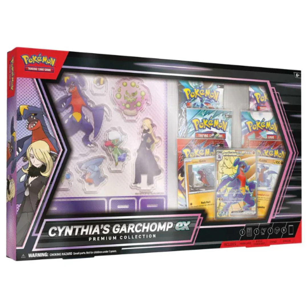 Pokémon TCG: Cynthia's Garchomp ex Premium Collection