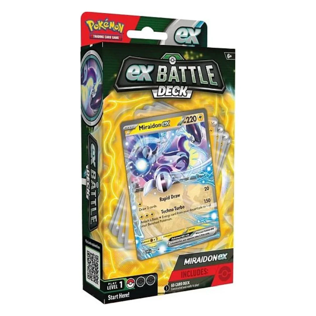 Pokémon TCG: Miraidon ex Battle Deck