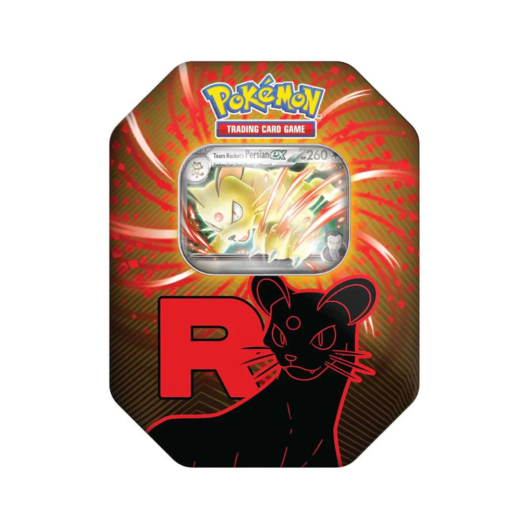 Pokémon TCG: Team Rocket ex Tin (MAX 2 TINS PER KUND) - Image 2