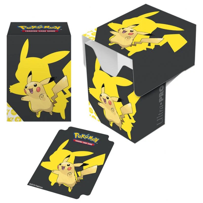 Pokémon, Ultra PRO Deck Box, Pikachu 2019 Full View