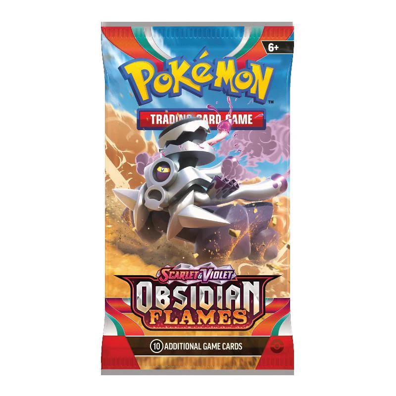 Pokémon Scarlet & Violet 3: Obsidian Flames Booster Pack - Image 2