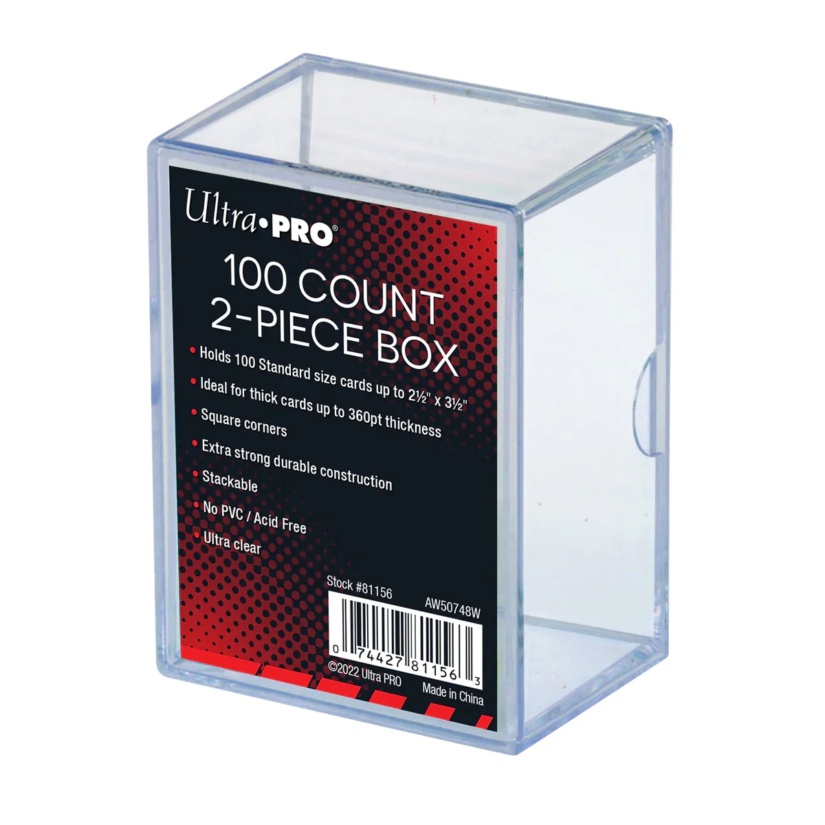 Ultra PRO: Card Storage Box 100-Count