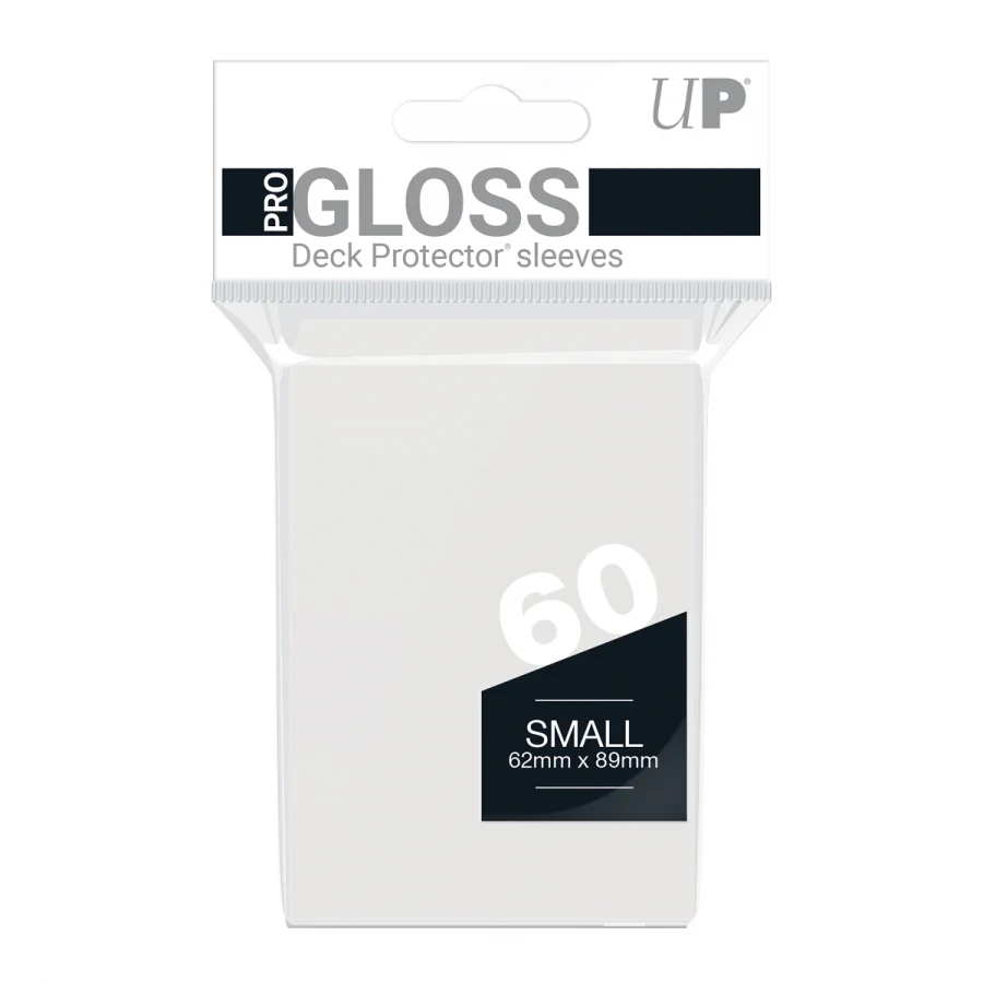 Ultra PRO: PRO-Gloss Small Deck Protector Sleeves Clear, 60st