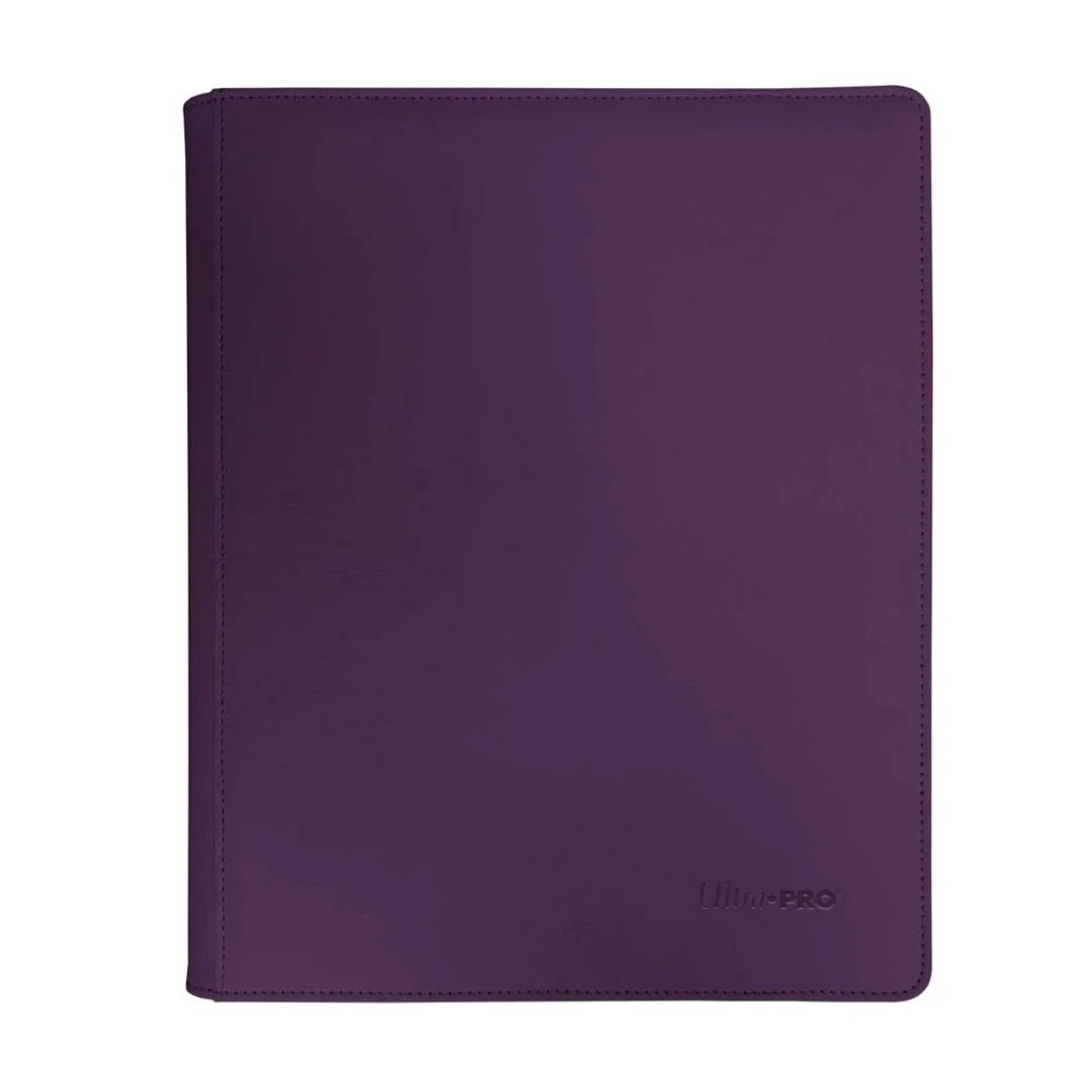 Ultra PRO: Vivid 9-Pocket Zippered PRO-Binder - Midnight Plum